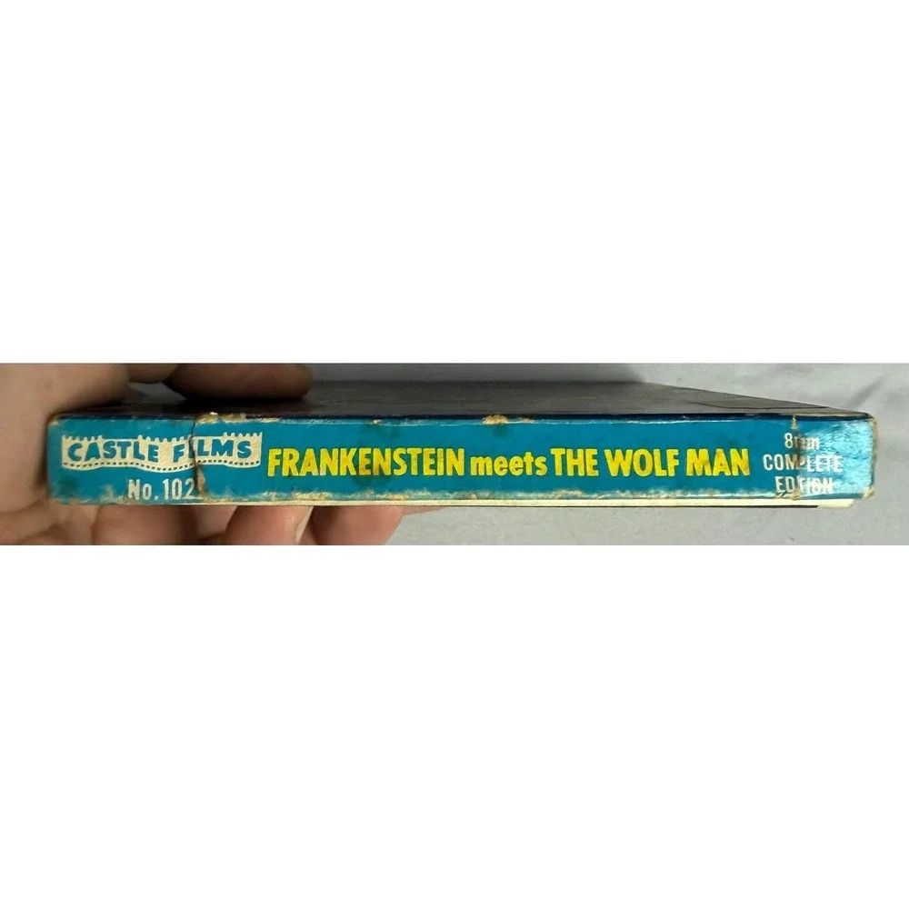 RARE Castle Films Frankenstein Meets Wolf Man 8mm Home Movie Complete Edition